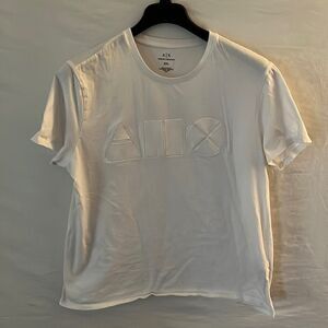 Armani Exchange brand t-shirt for sale. Lightly worn, like new condition